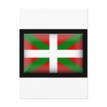 Basque Flag   País Vasco Postcard