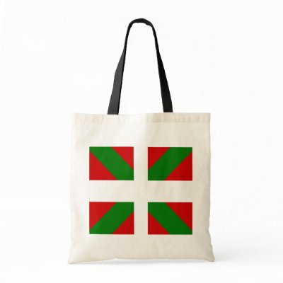 Basque High quality Flag Canvas Bag by representmycountry