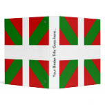 Basque High quality Flag Binders