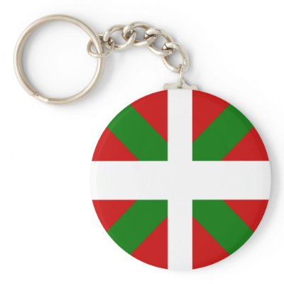 Basque High quality Flag Keychains by representmycountry