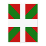 Basque High quality Flag Postcard