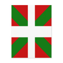 Basque High quality Flag Postcard