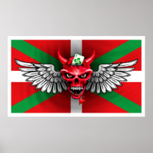 Basque Poker Print