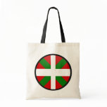 Basque quality Flag Circle Canvas Bag