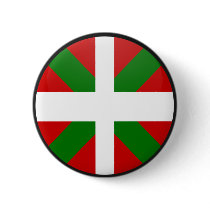 Basque quality Flag Circle Buttons