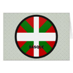 Basque Roundel quality Flag Card