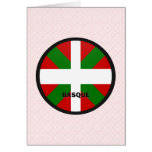 Basque Roundel quality Flag Card