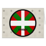 Basque Roundel quality Flag Card