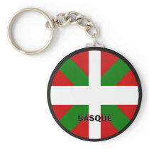 Basque Roundel quality Flag Key Chains