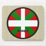 Basque Roundel quality Flag Mouse Pads