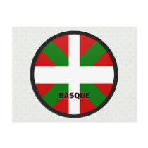 Basque Roundel quality Flag Postcards