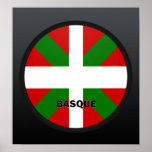 Basque Roundel quality Flag Print