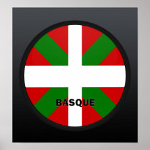 Basque Roundel quality Flag Print