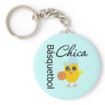 Básquetbol Chica Key Chain