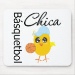 Básquetbol Chica Mouse Pads