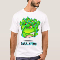 bass attack t-shirts