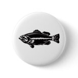 Bass Bait Clothing & Gear Pinback Button