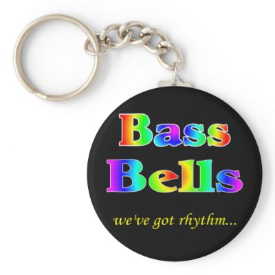Bass Bells Keychains by cordura5
