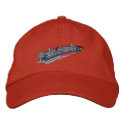 Bass Boat embroidered hats by ZazzleEmbroidery Bass Boat embroidered hats