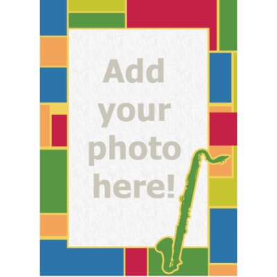 Bass Clarinet Colorblocks Photo Sculpture by zenguin