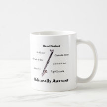 Bass Clarinet Mugs