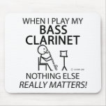 Bass Clarinet Nothing Else Matters Mousepad
