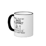 Bass Clarinet Nothing Else Matters Coffee Mug