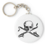 Bass Clarinet Pirate Key Chains
