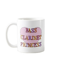 Bass Clarinet Princess Mug