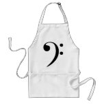 Bass Clef Apron