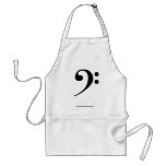 Bass Clef Apron