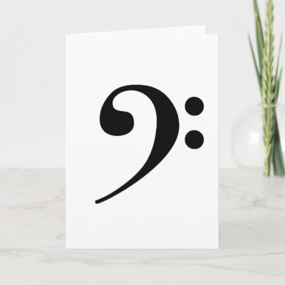 Bass Clef Border