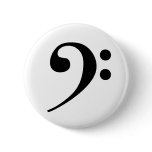 Bass Clef Button