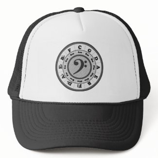Bass Clef Circle of Fifths hat
