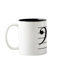 Bass Clef Mug