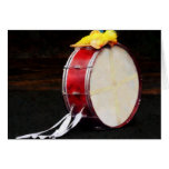 Bass Drum at Parade Card