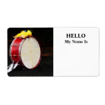 Bass Drum at Parade Custom Shipping Label