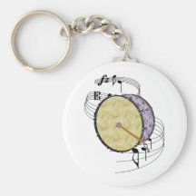 Bass Drum Key Chain