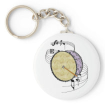 Bass Drum Key Chain