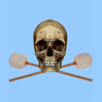 marching band t-shirt: Bass Drum Pirate
