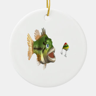 bass fishing christmas ornament bass fishing christmas ornament