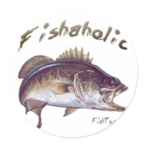 Bass from FishTs.com Sticker