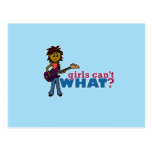 Bass Guitar Girl Postcards