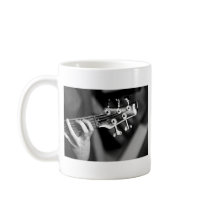 bass guitar coffee mug