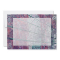 Bass guitar strings pickups pink grunge tiger eye personalized invitation