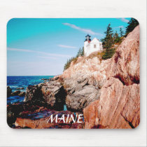 BASS HARBOR HEAD LIGHTHOUSE, MAINE mousepads