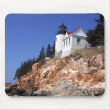 Bass Harbor Lighthouse Mouse Pad