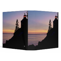 Bass Harbor lighthouse on Mt. Desert Island, Binders