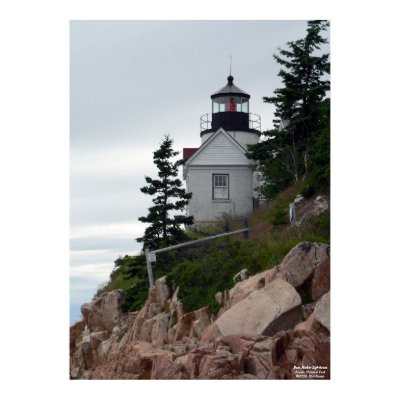 Bass Harbor Lighthouse Poster by hopefulone