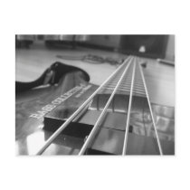 Bass in Black postcards